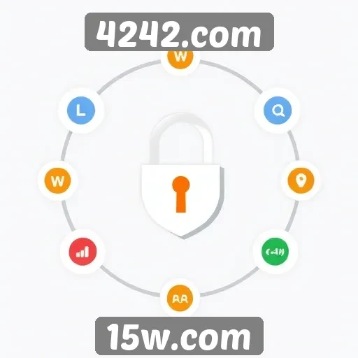 Recursos de segurança do site 4242.com