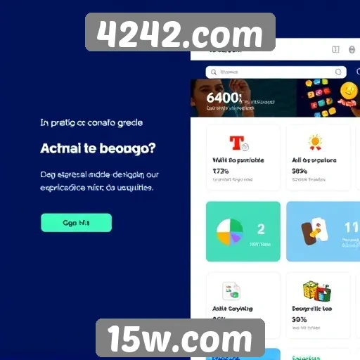 Análise das funcionalidades do site 4242.com